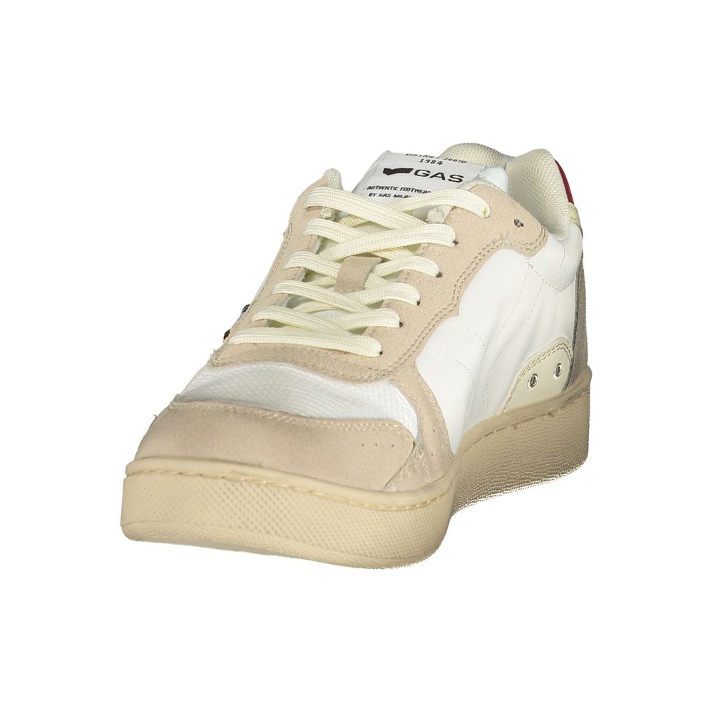 Bianco Polyurethane Men Sneaker