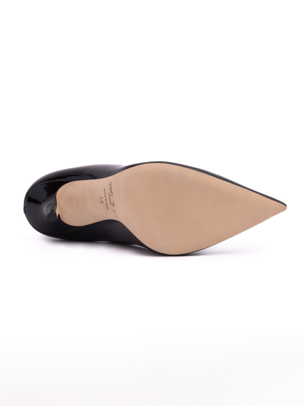 Lodičky Black Patent Leather Diamond Talura 100