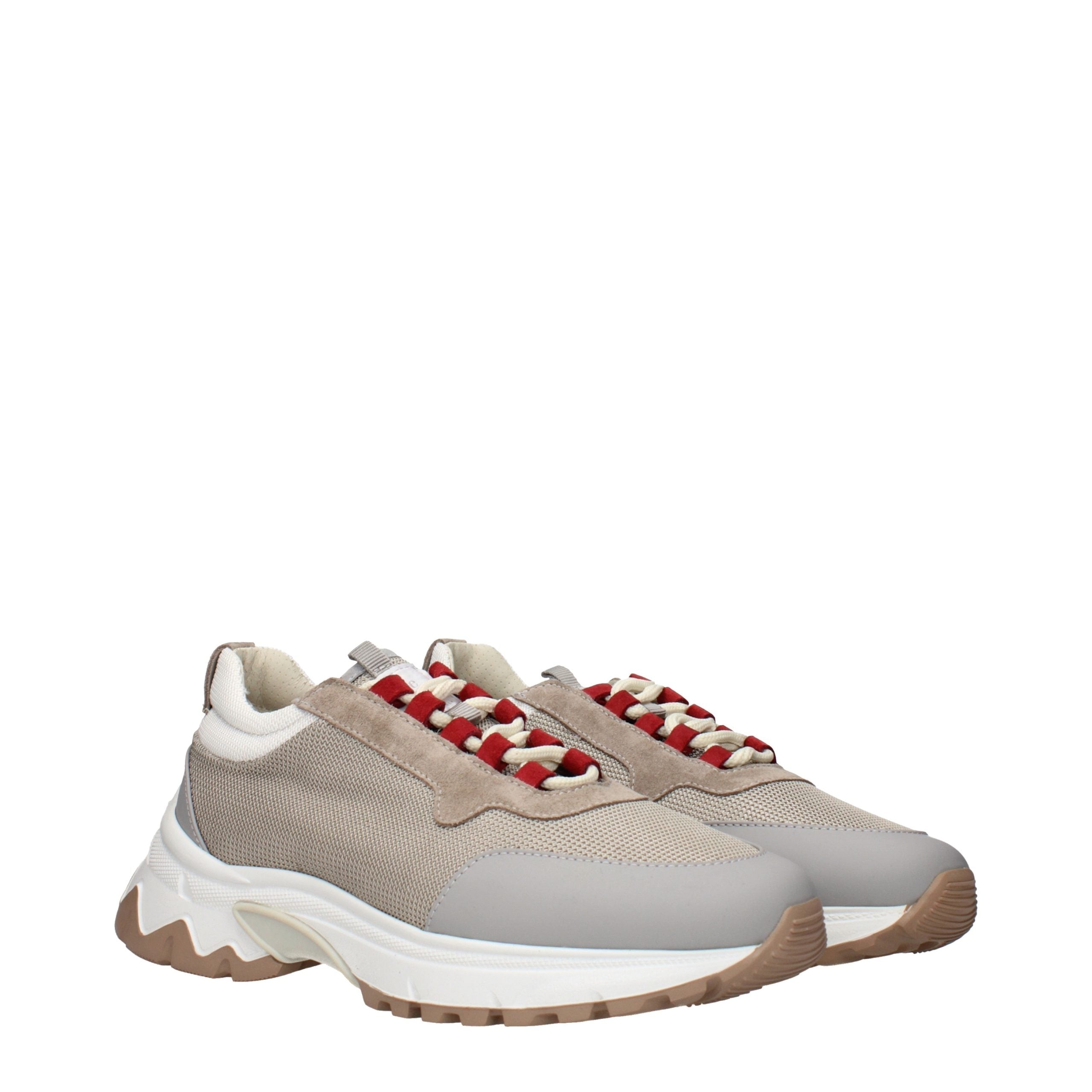 Multicolor Fabric Chunky Sneakers