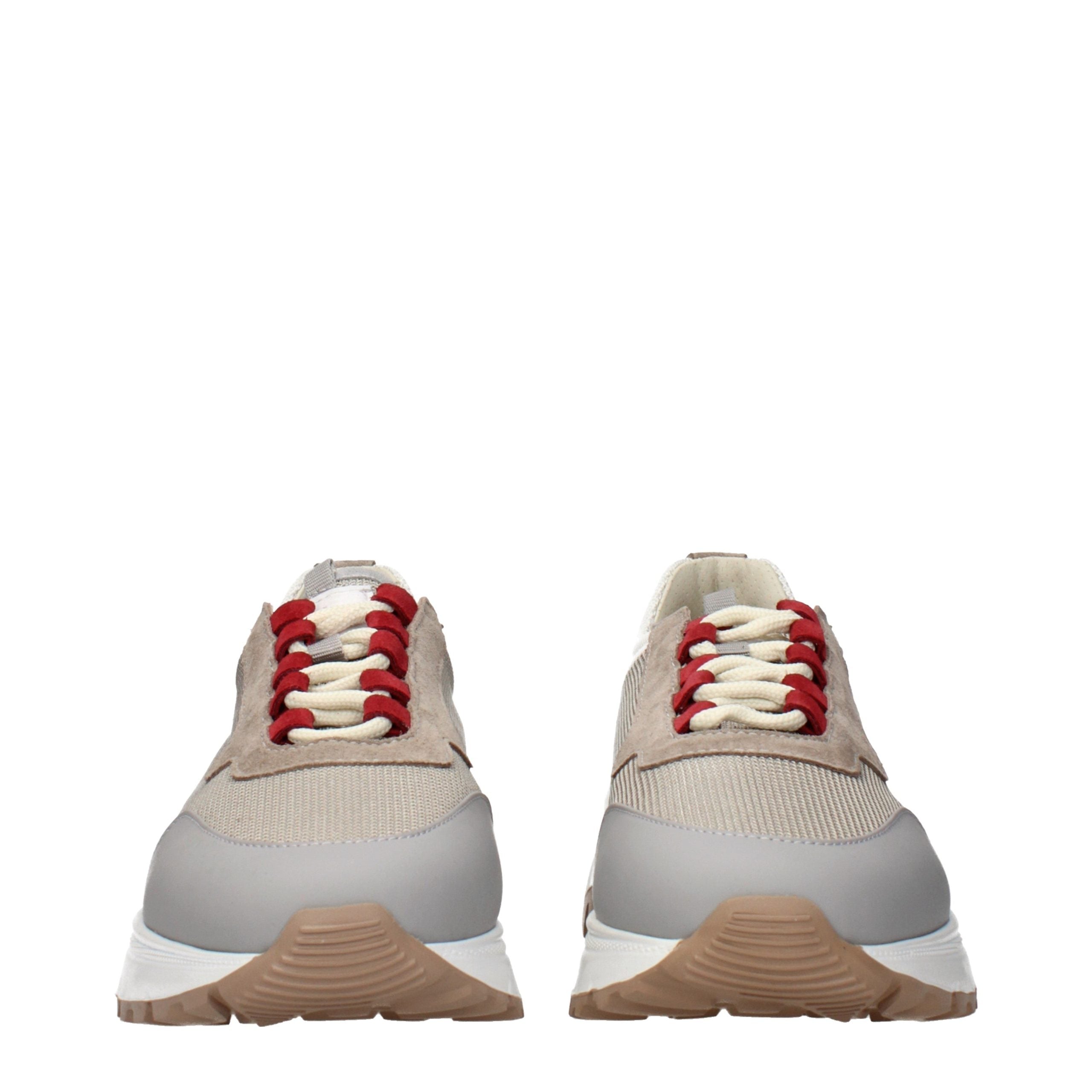 Multicolor Fabric Chunky Sneakers