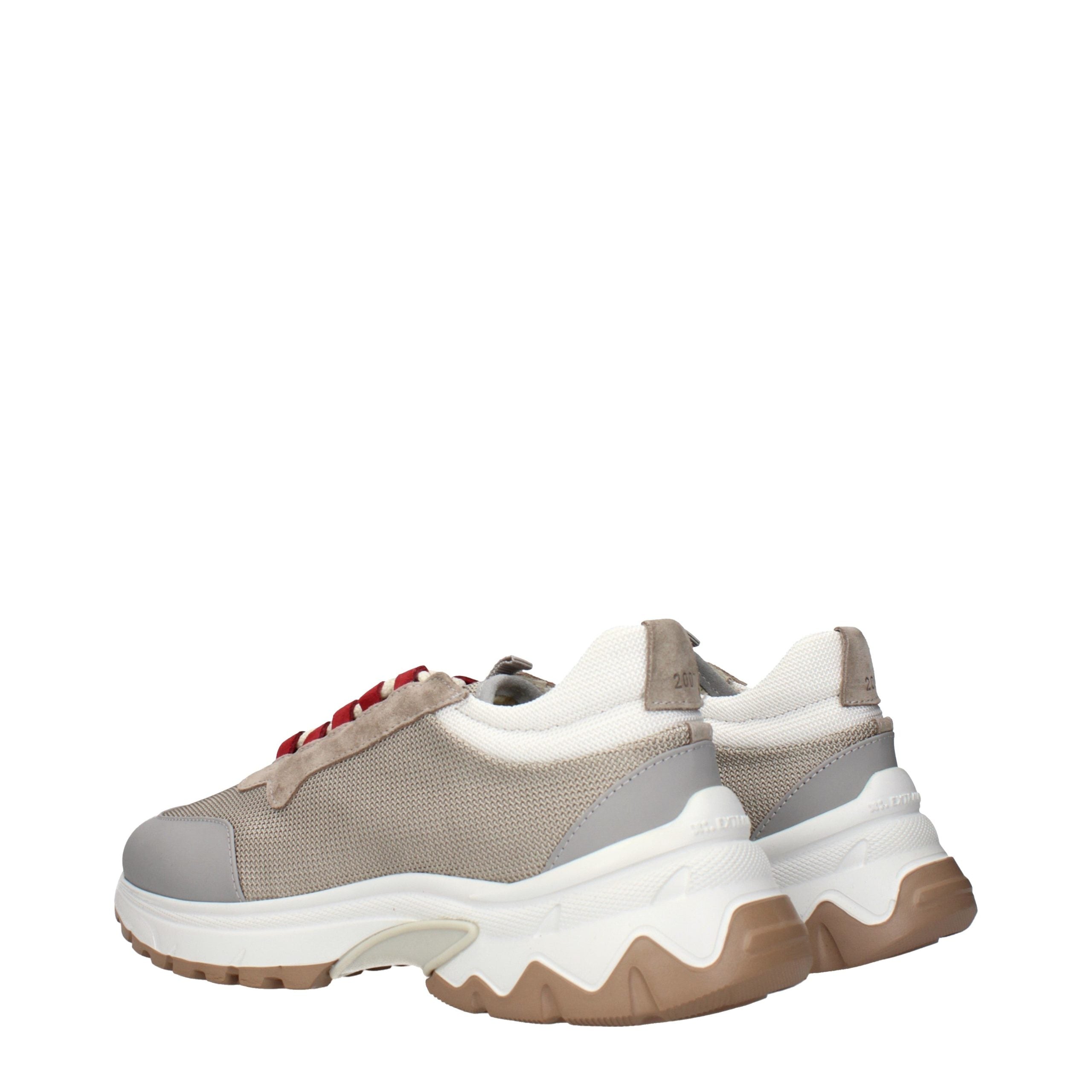 Multicolor Fabric Chunky Sneakers