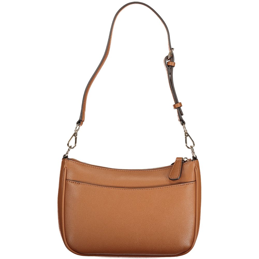 Marrone Poliuretano Women Handbag