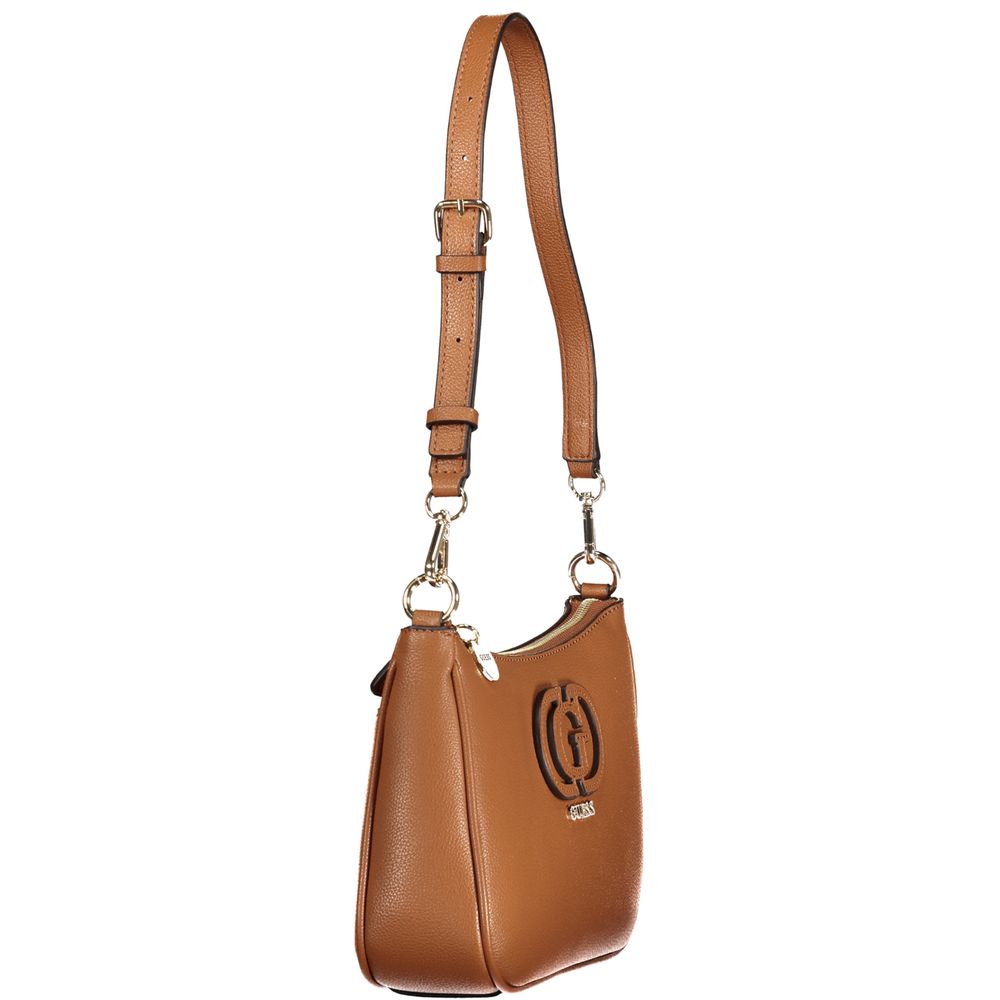 Marrone Poliuretano Women Handbag