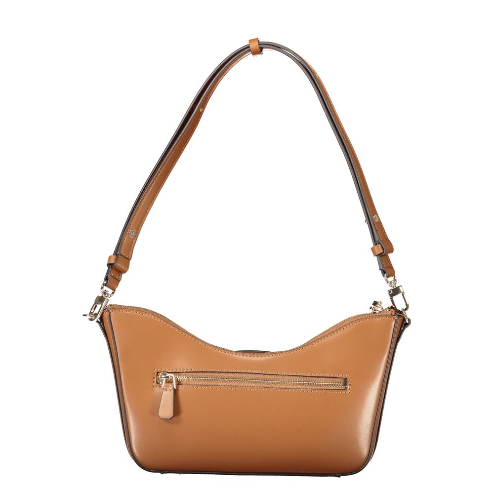 Marrone Poliuretano Donna Borsa