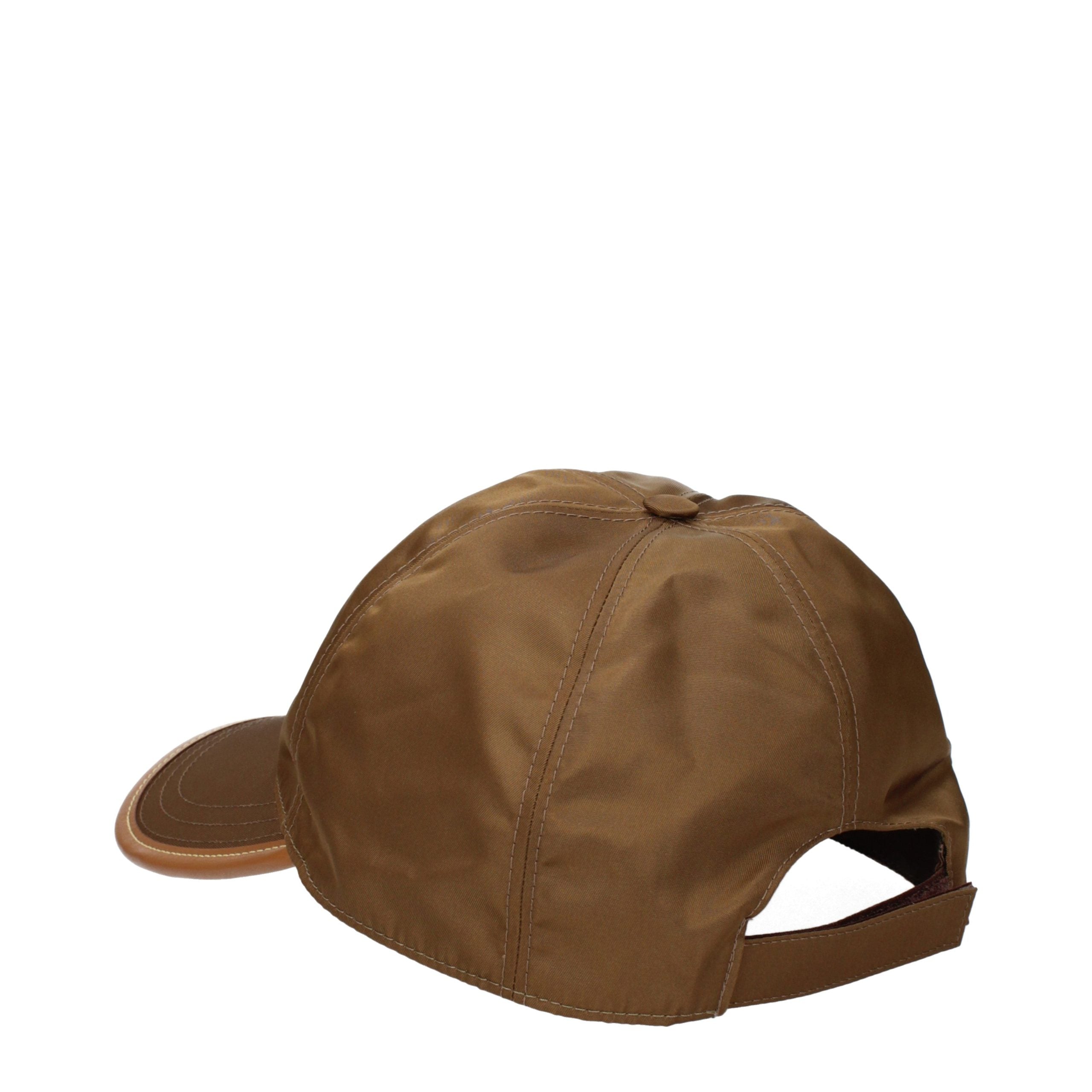 Brown Polyamide Cap (Baseball Hat)