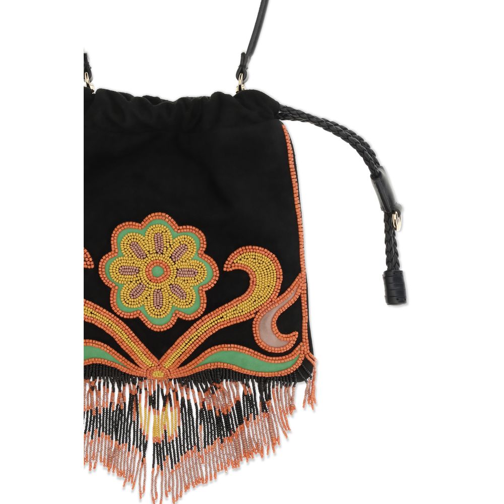 Multicolor Goatskin Handbag