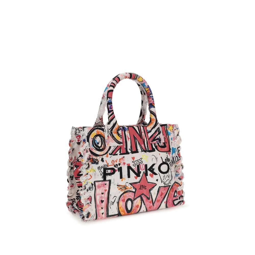 Multicolor Cotton Shoulder Bag