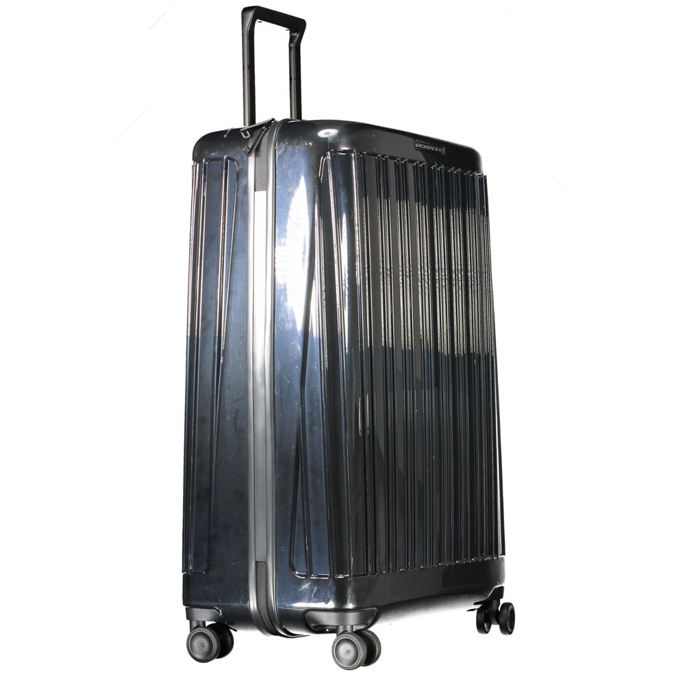Black Polycarbonate Men's Travel Trolley
