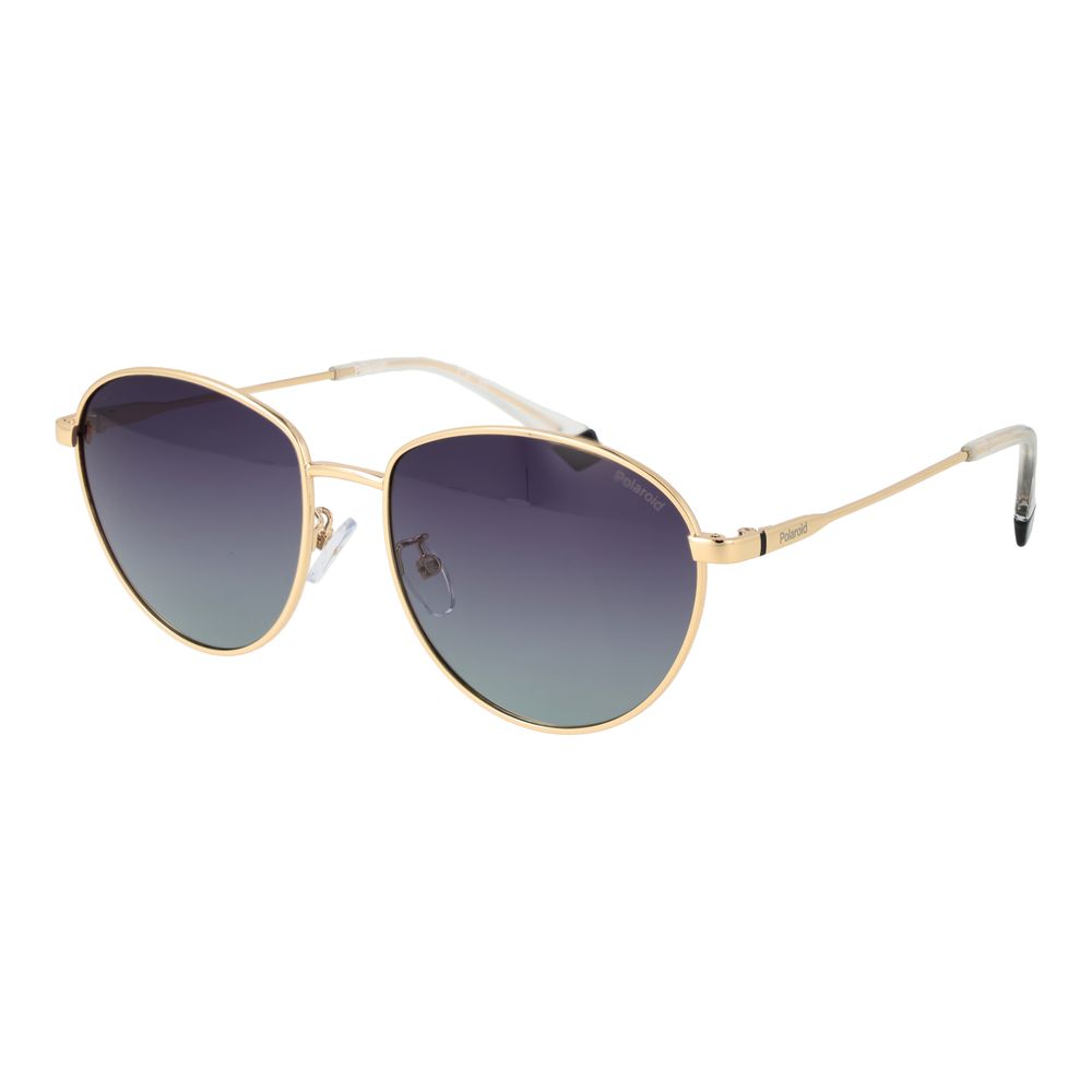 Gold Stainless Steel Sunglasses