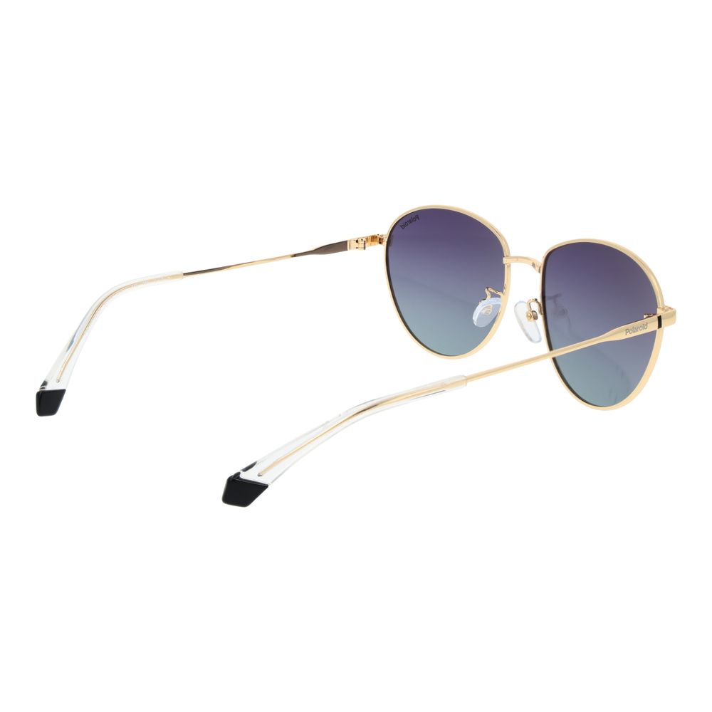 Gold Stainless Steel Sunglasses