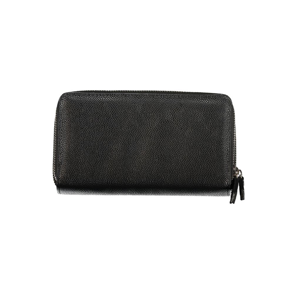 Nero Poliuretano Women Wallet