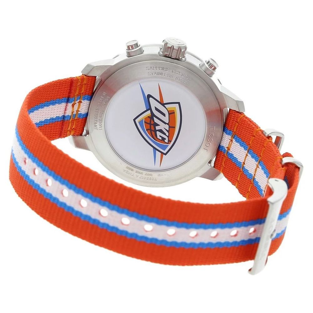 Orange Nylon Sport Watch