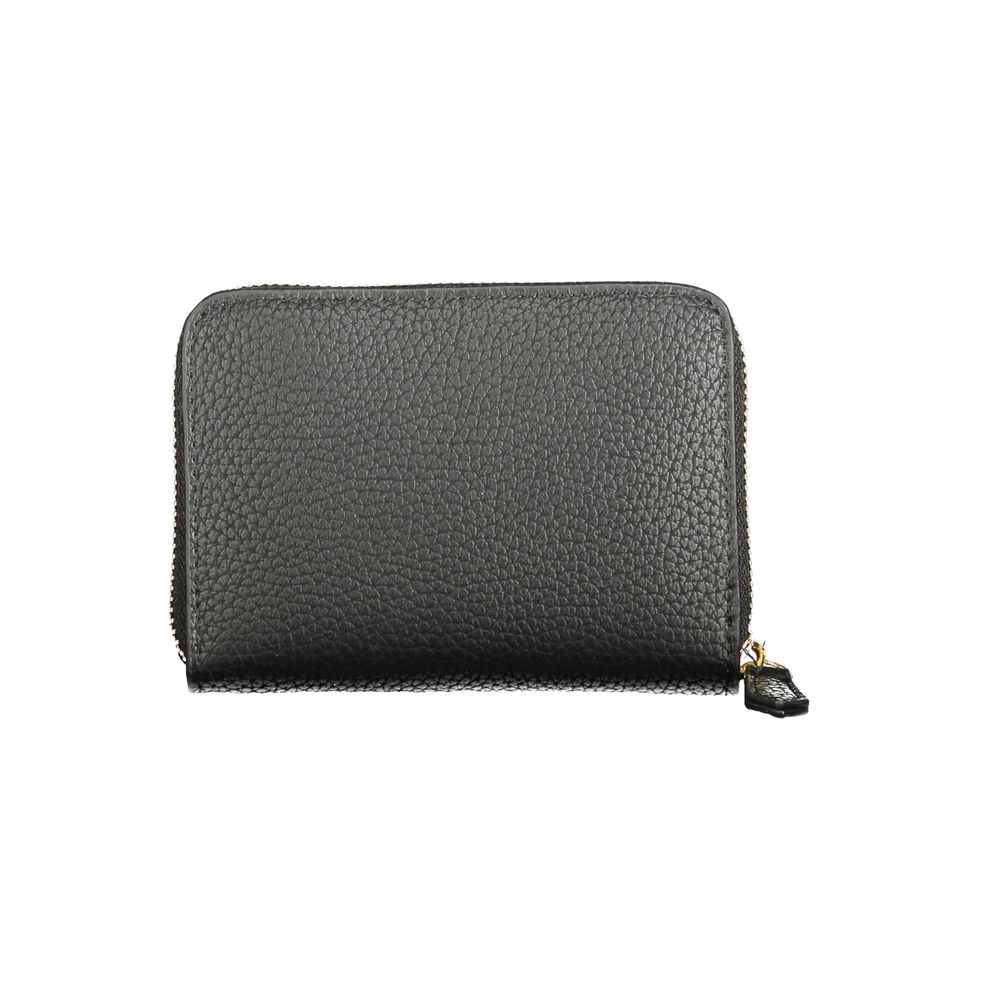 Nero Poliuretano Women Wallet