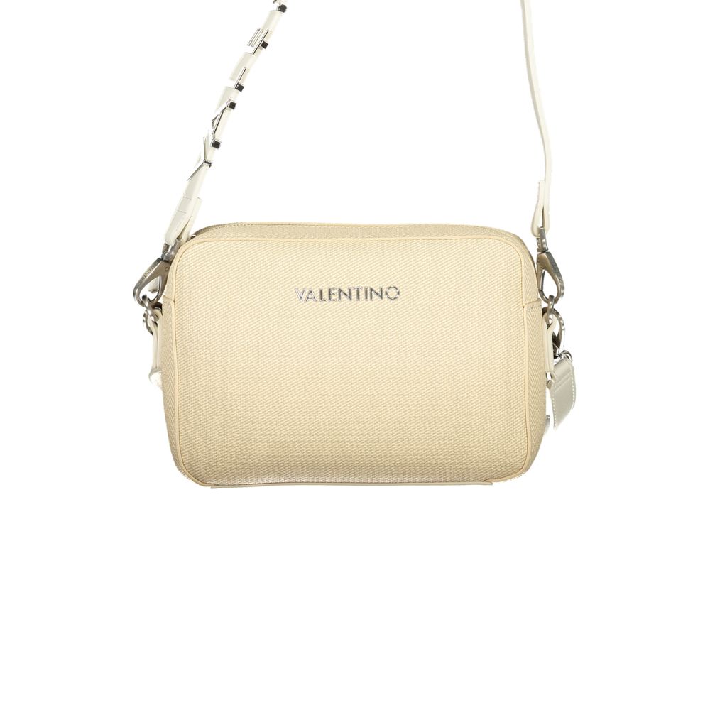 Beige Polyethylene Handbag - styloora.cz