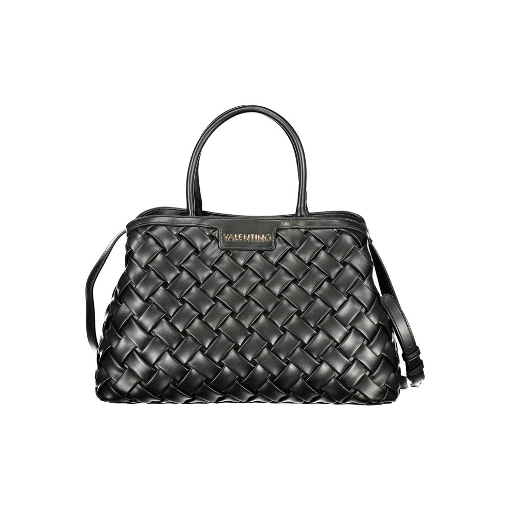 Black Polyurethane Women's Bag
