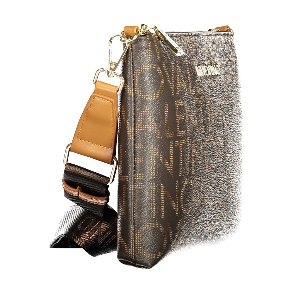 Brown Polyethylene Handbag - styloora.cz