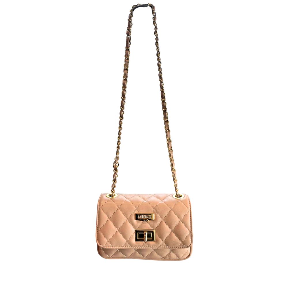 Multicolor Cowhide Crossbody Bag