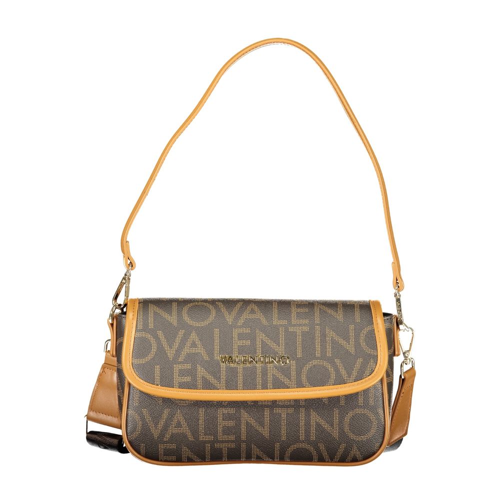 Brown Polyurethane Donna Bag