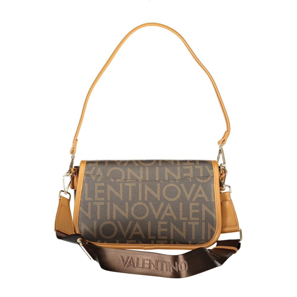 Brown Polyurethane Donna Bag