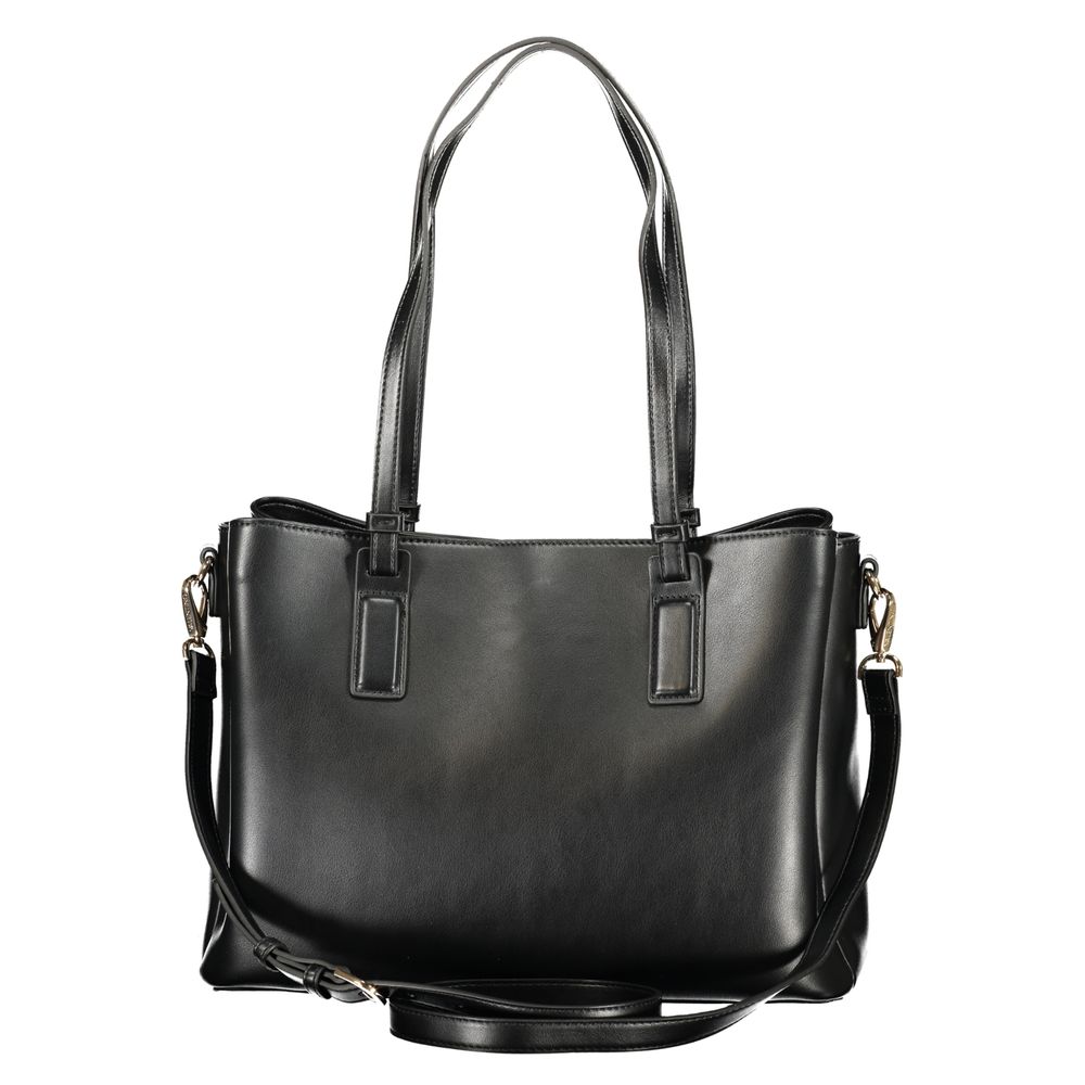 Nero Poliuretano Donna Bag