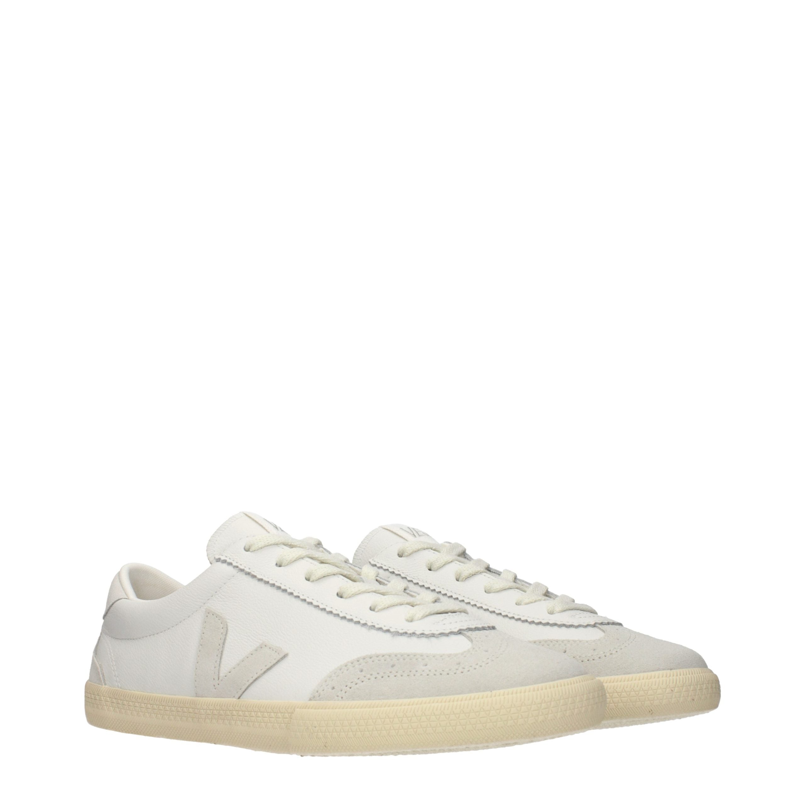 Blue Leather Sneakers