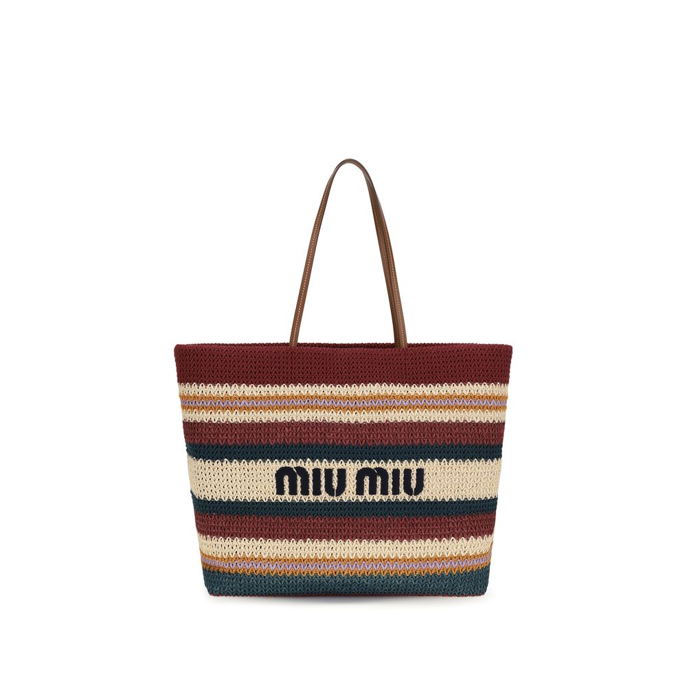 Multicolor Cotton Shoulder Bag