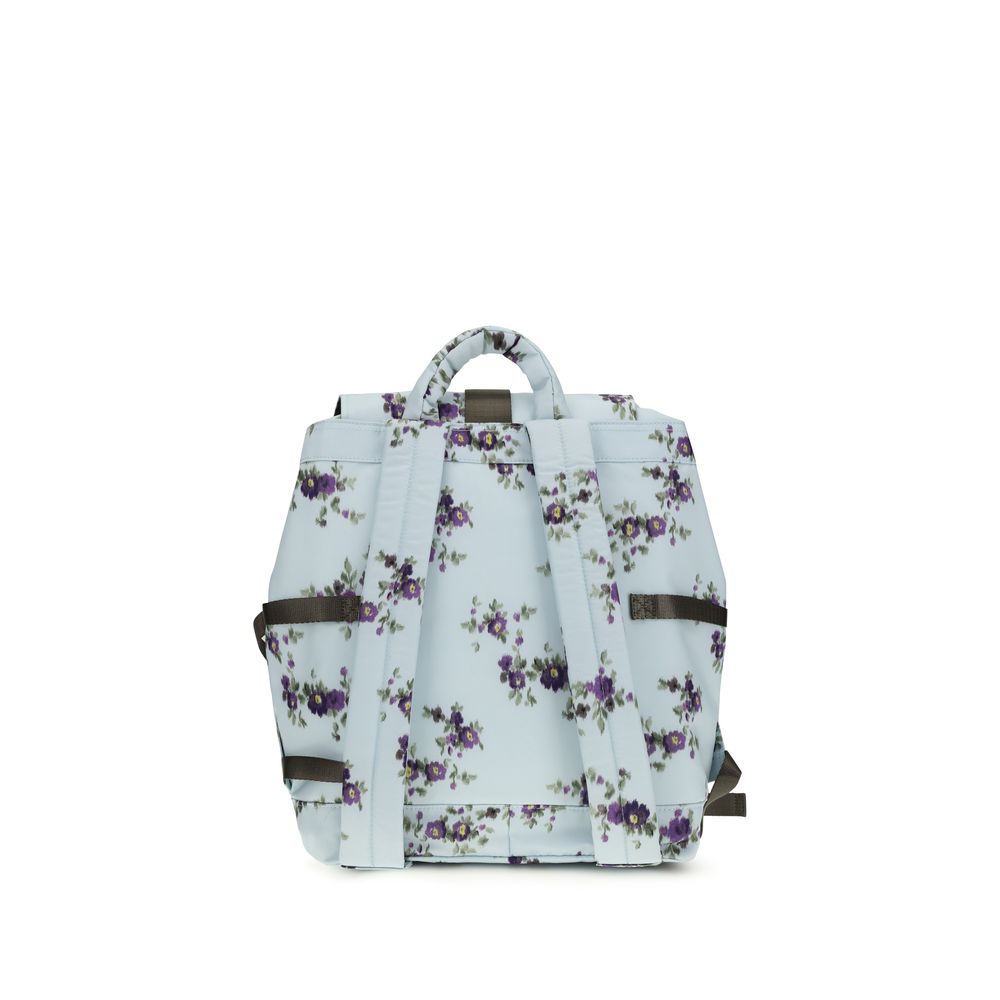 Blue Polyester Backpack