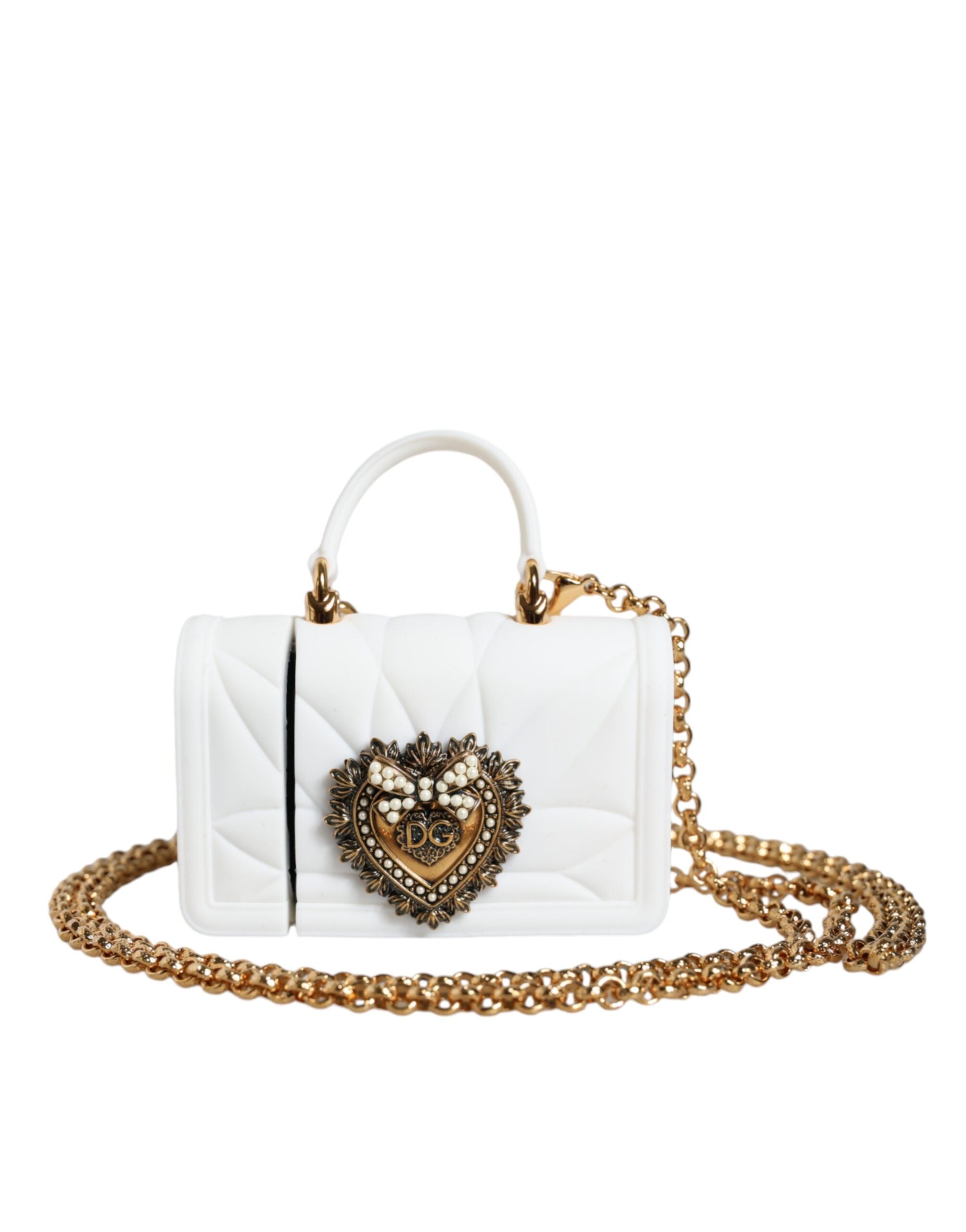 White Synthetic Airpod Holder