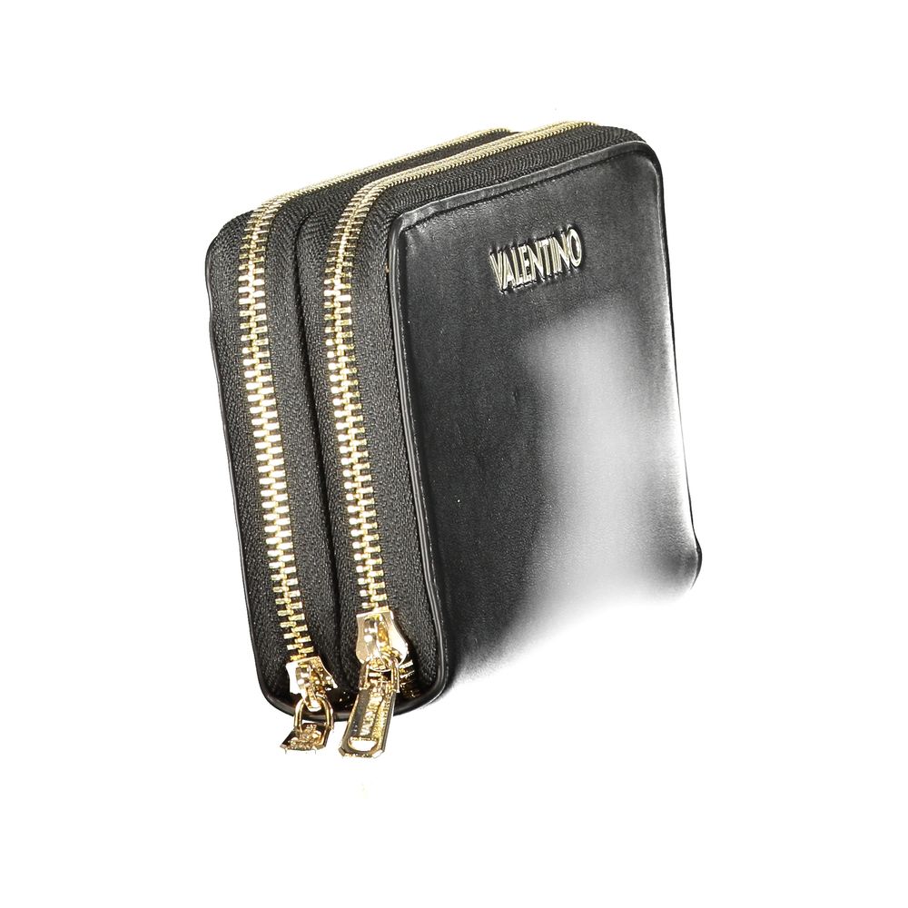 Nero Poliuretano Women's Wallet
