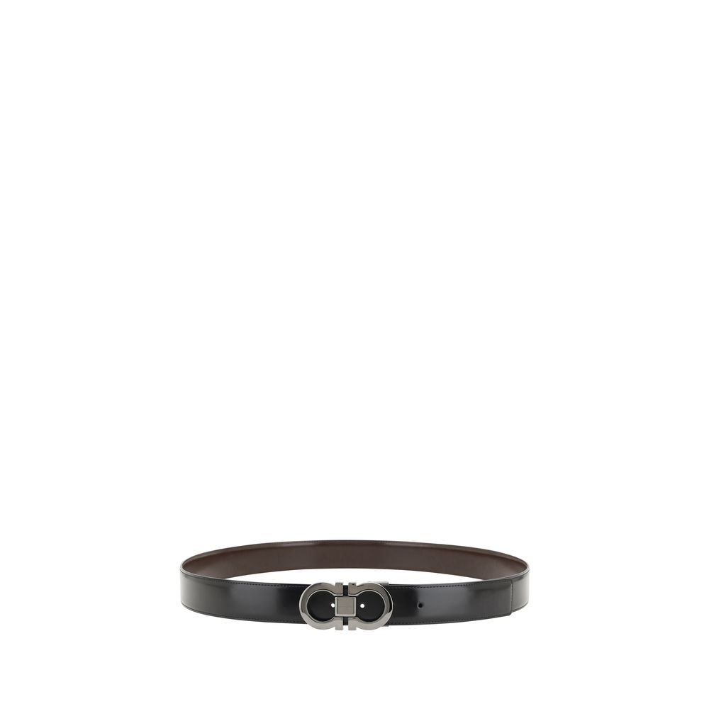 Black Calf Leather Bos Taurus Regular Belt