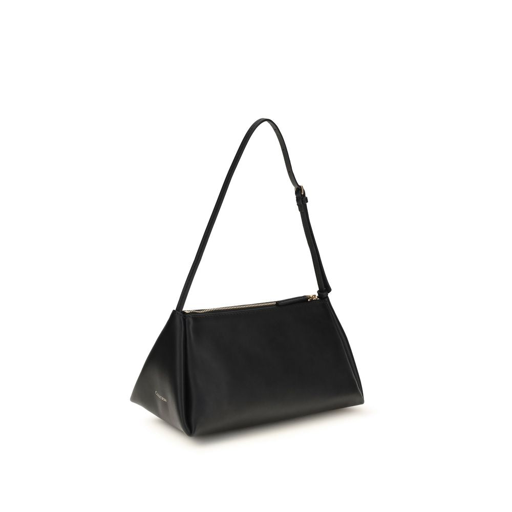 Black Calf Leather Bos Taurus Shoulder Bag