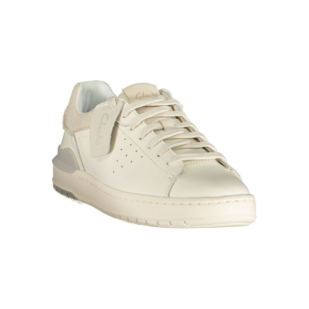 White Leather Men's Sneaker - styloora.cz