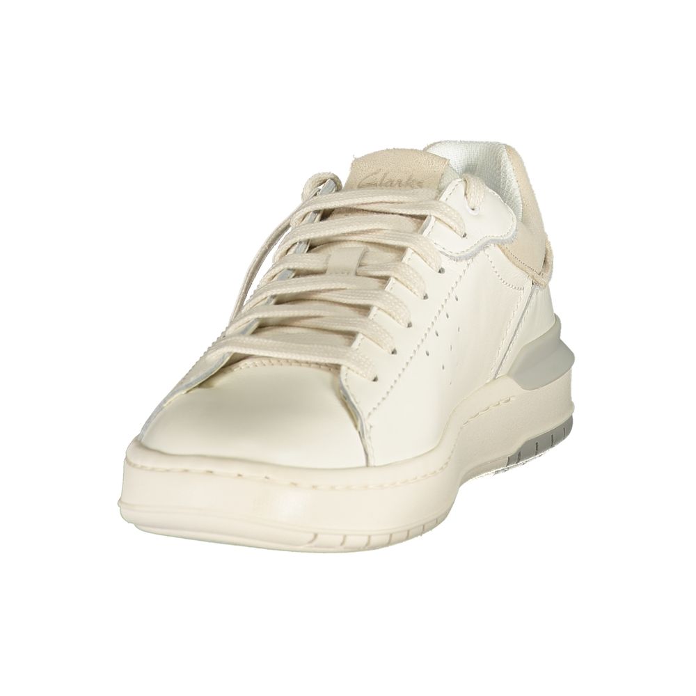 White Leather Men's Sneaker - styloora.cz