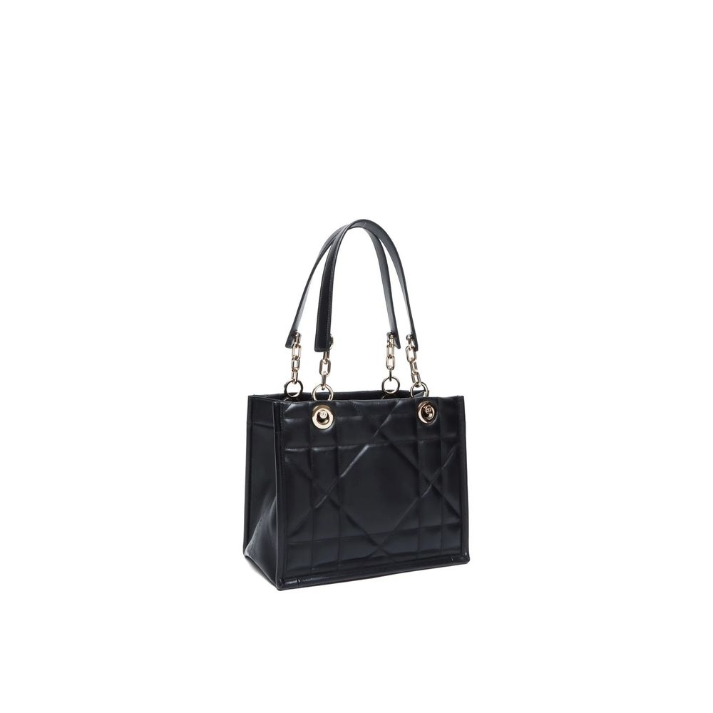 Black Leather Handbag - styloora.cz