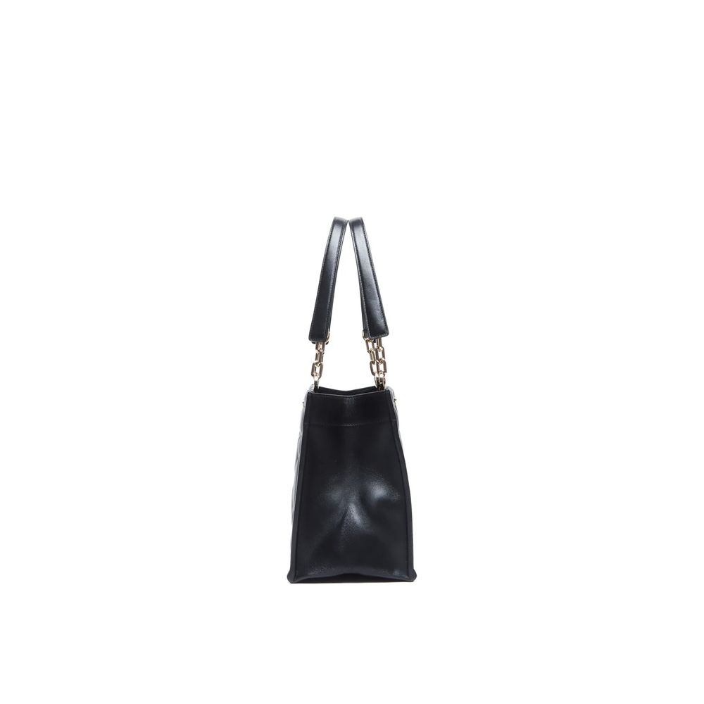 Black Leather Handbag - styloora.cz