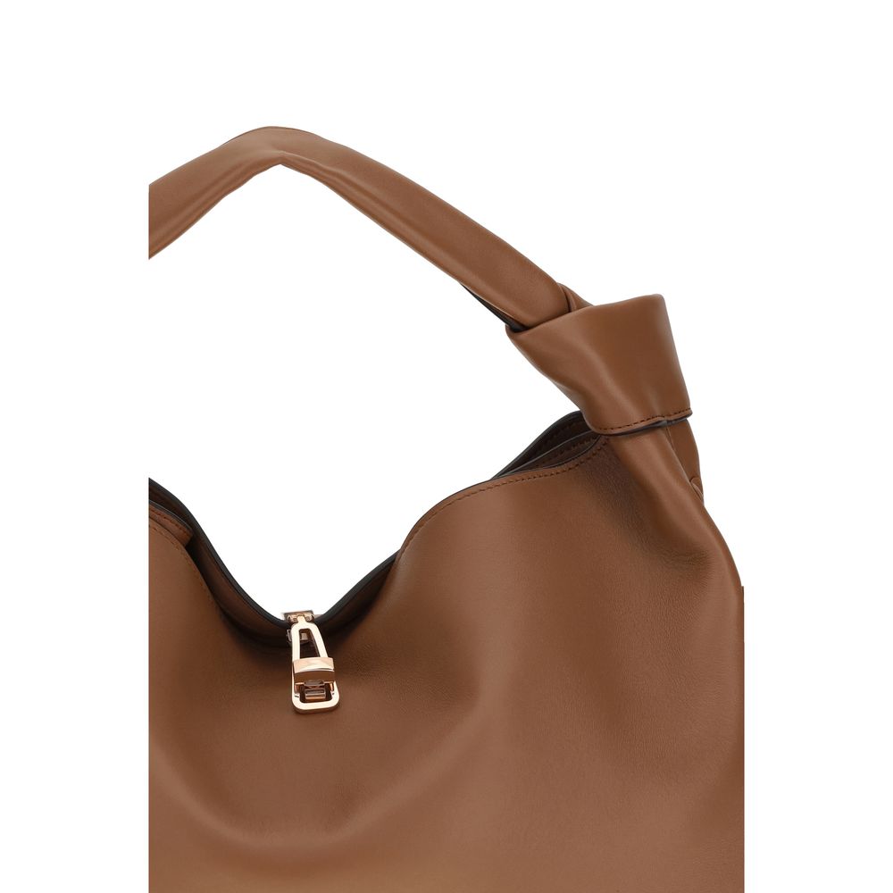 Brown Lamb Ovis Aries Aries Shoulder Bag