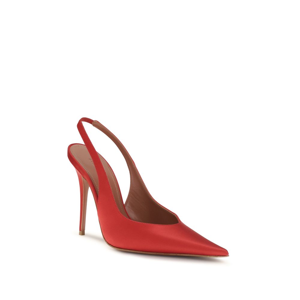 Multicolor Silk Pumps