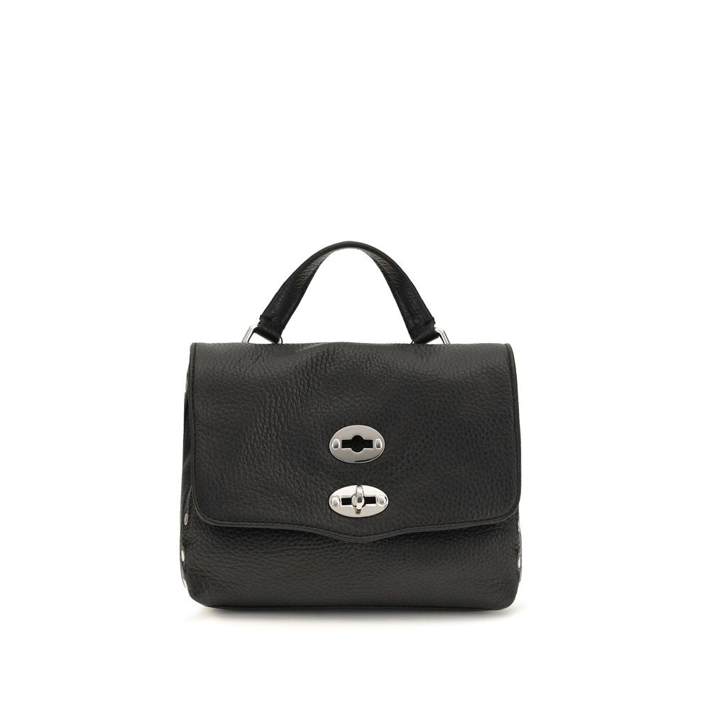 Black Calf Leather Bos Taurus Shoulder Bag