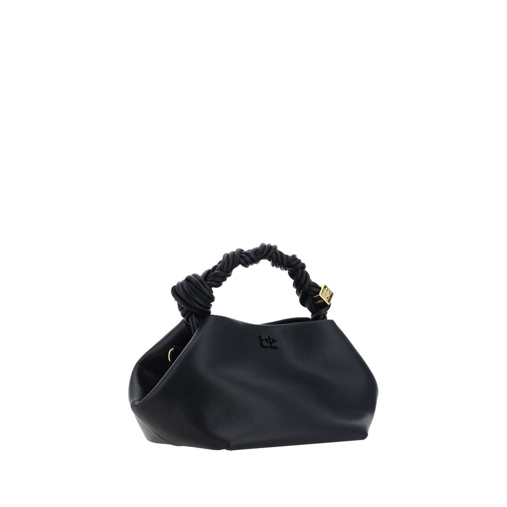 Black Recycled Leather Handbag