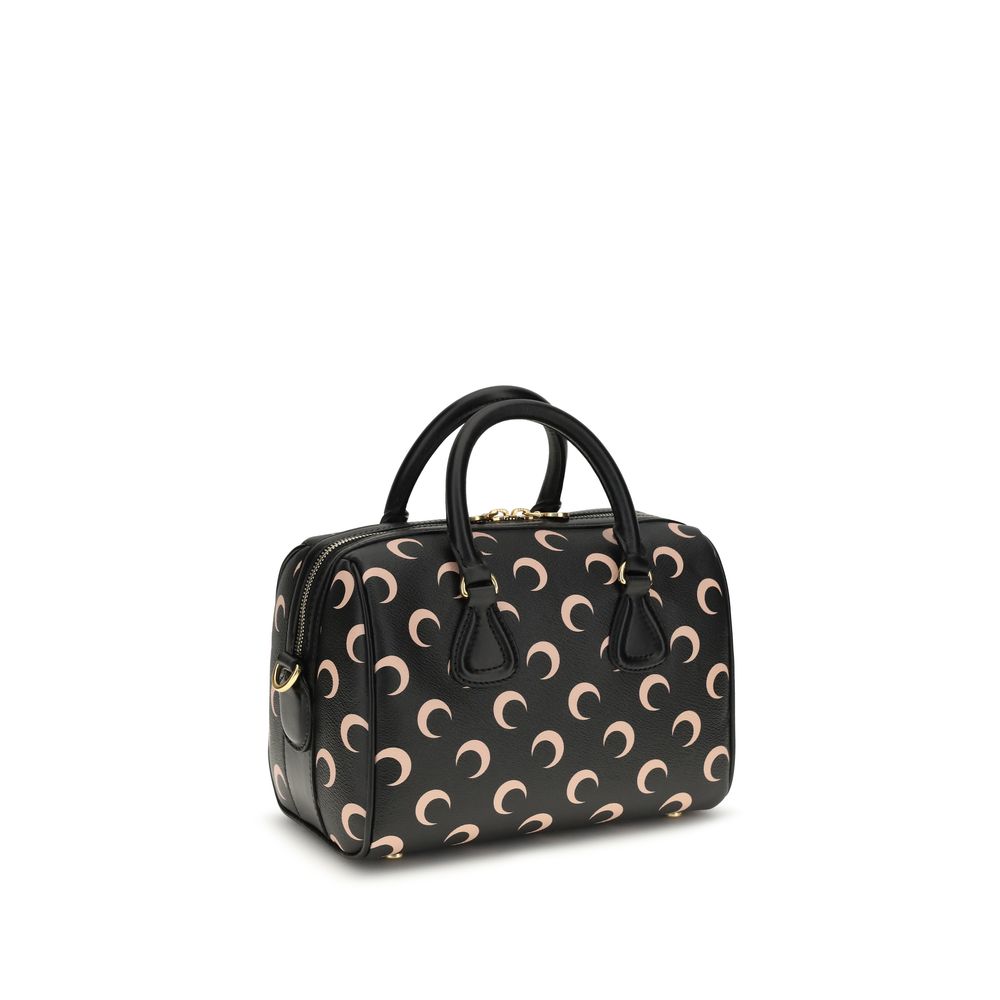 Black Polyethylene Shoulder Bag