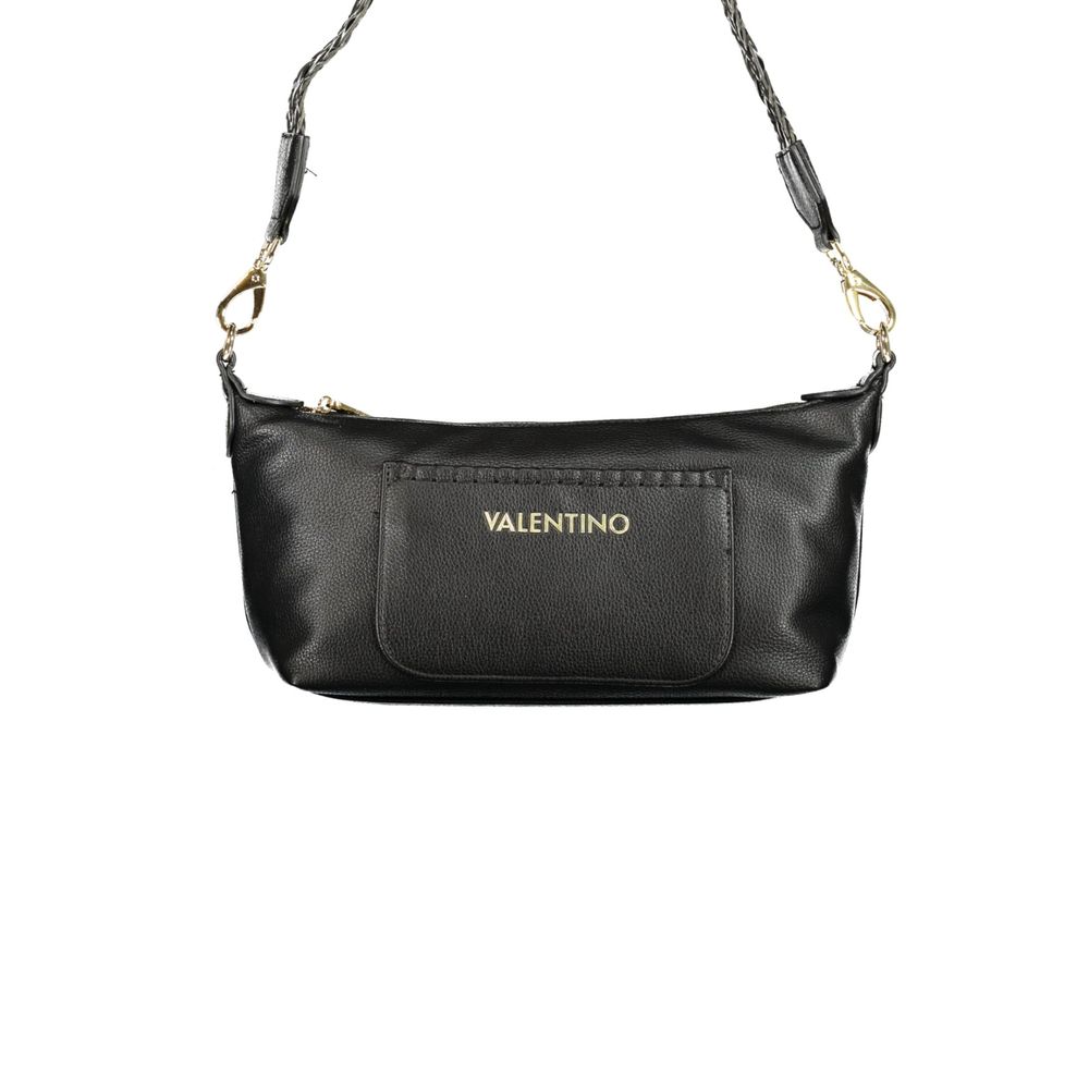 Black Polyurethane Women's Bag