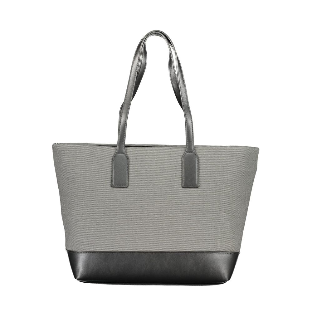 Nero Poliuretano Donna Shoulder Bag