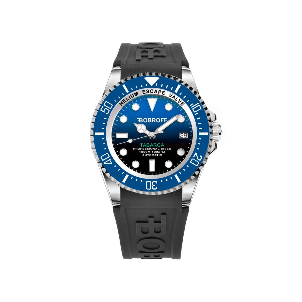 Black Rubber Sport Watch