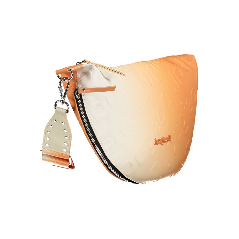 Arancione Polyurethane Women's Bag