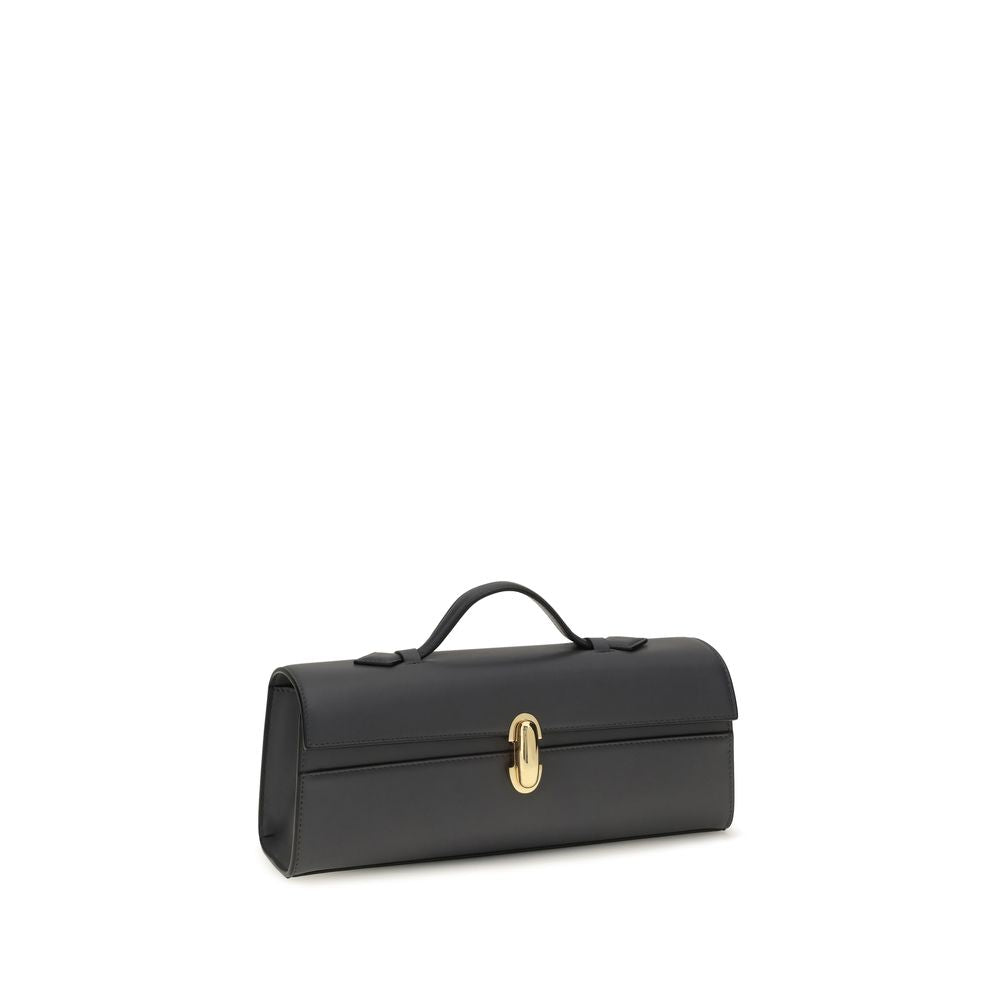 Gray Calf Leather Bos Taurus Shoulder Bag