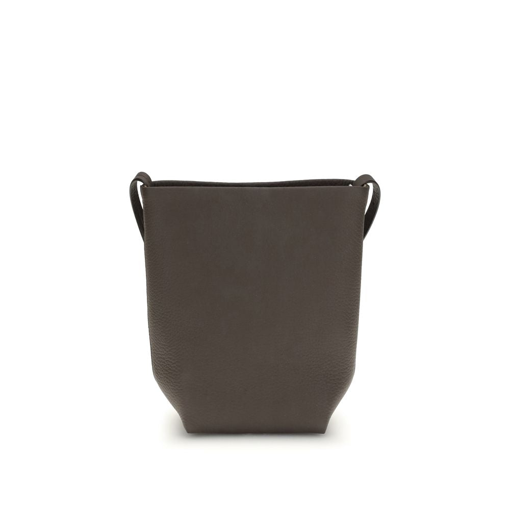 Brown Calf Leather Bos Taurus Shoulder Bag - styloora.cz