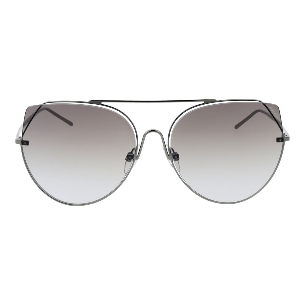 Gray Metal Sunglasses
