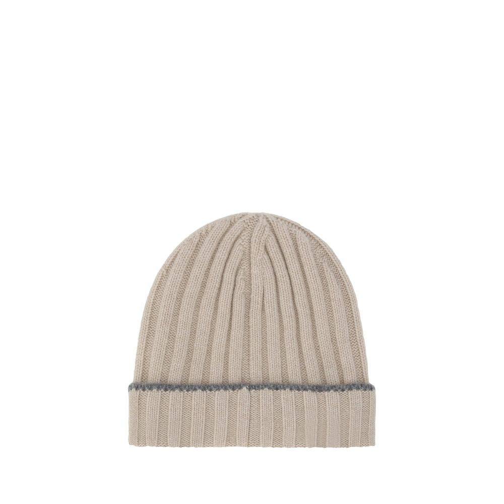 Brown Cashmere Beanie