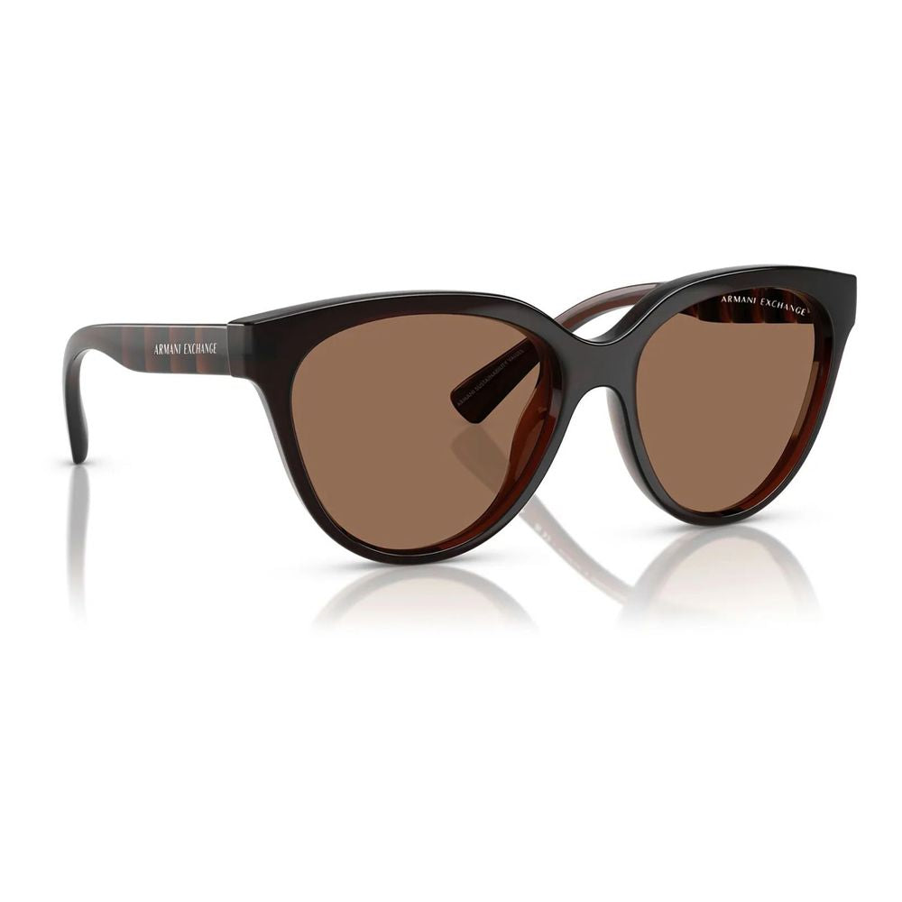 Brown Injected Sunglasses