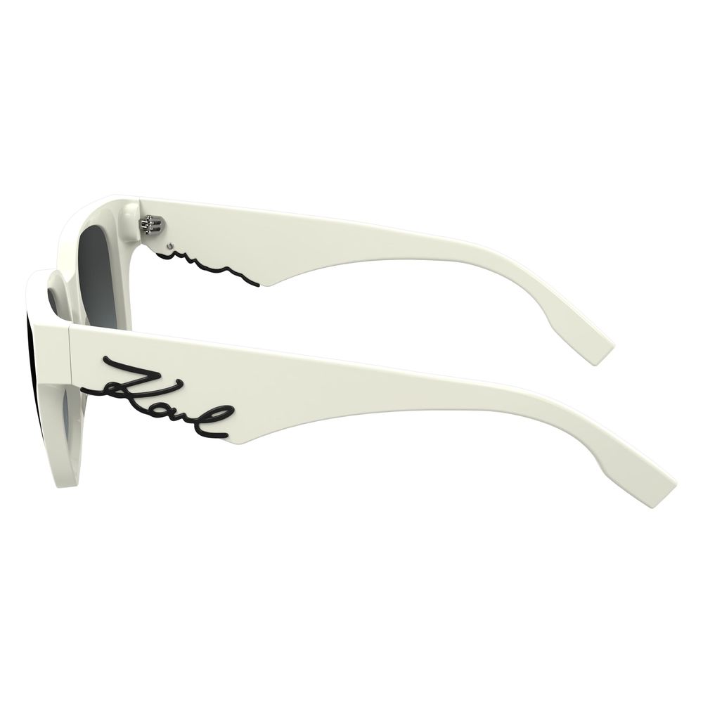 White Acetate Sunglasses